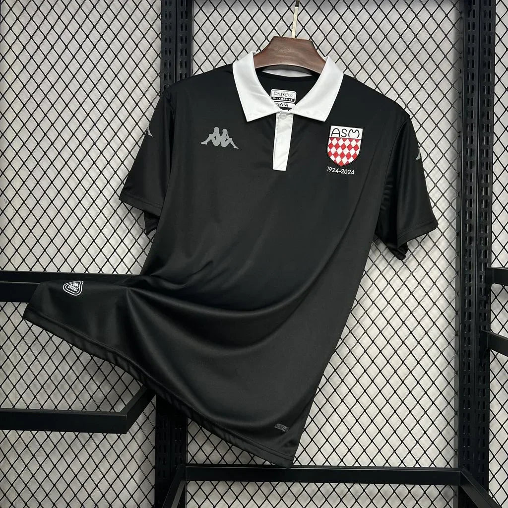 Maglia AS Monaco foot nero 2024 2025