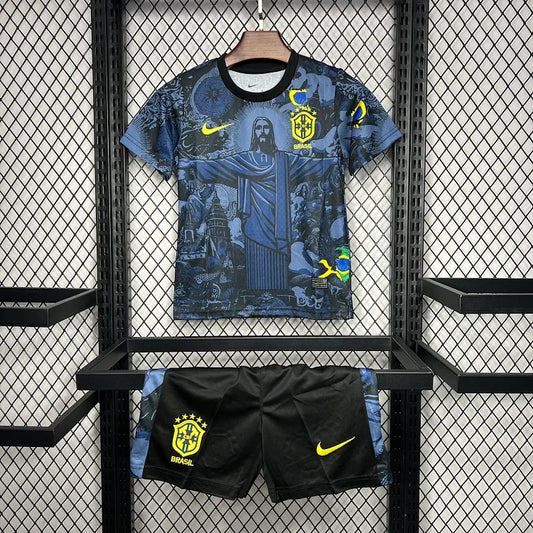 Kits bambino Brésil x Jesus Christ Home Junior Bambino 2024-2025