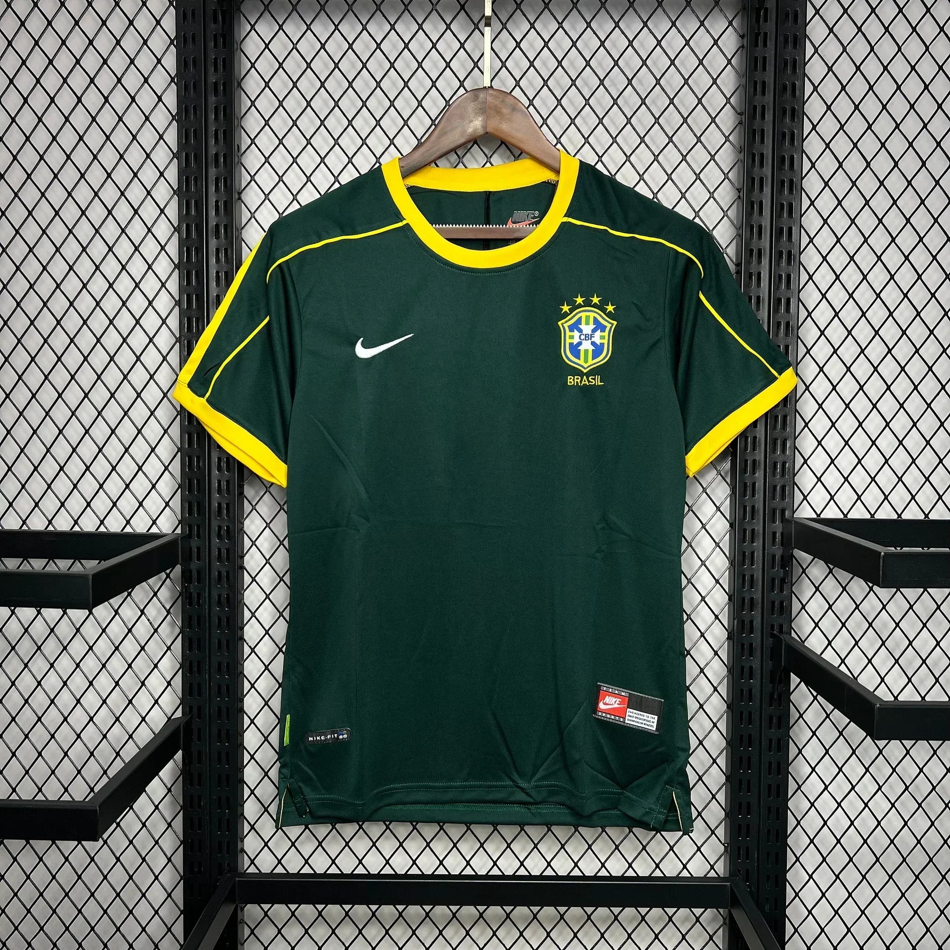 Maglia Brésil Foot Retro 1998