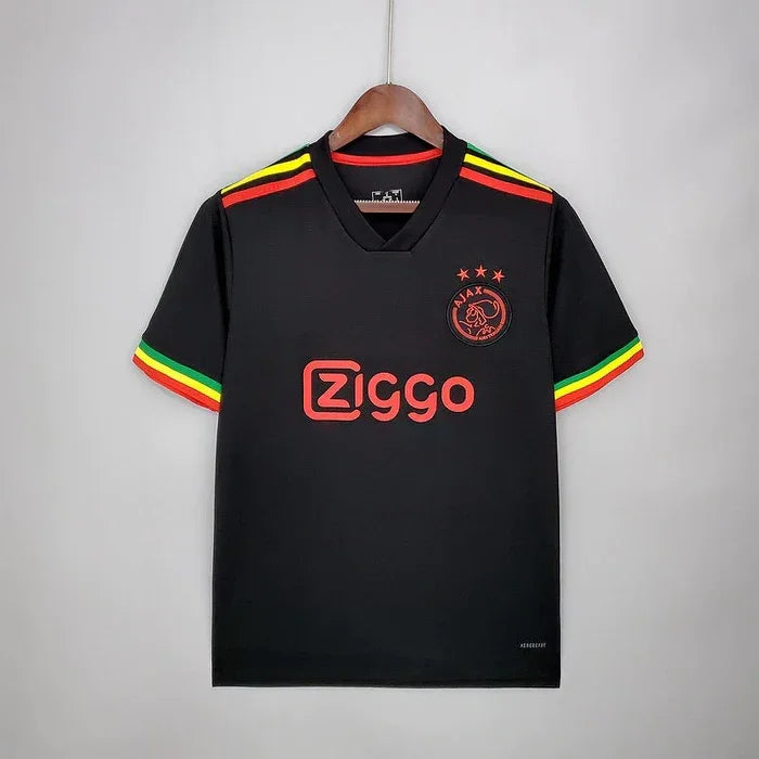 Maglia Ajax stagione 2021-2022 edizione Bob Marley