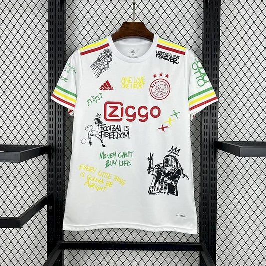 Ajax Amsterdam Bob Marley maglia foot 2025 2026