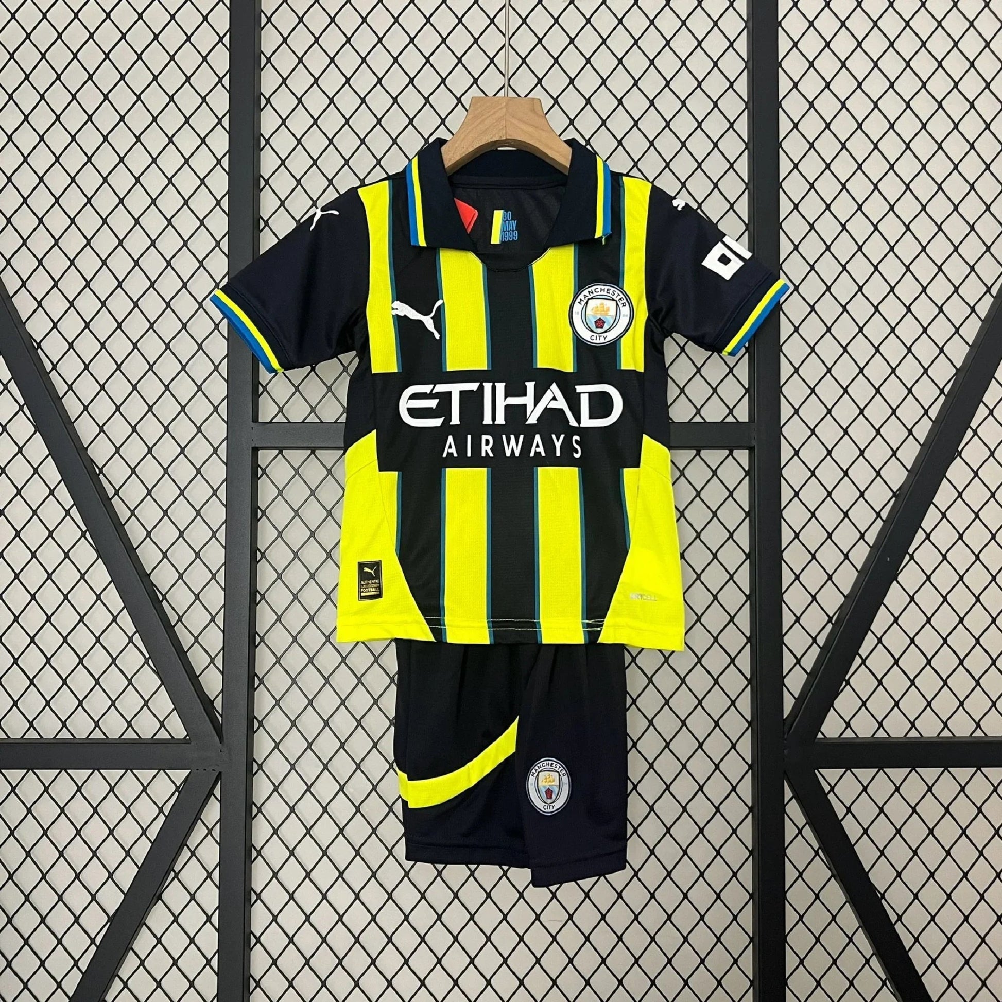 Kit Bambino Manchester City away 2024-25