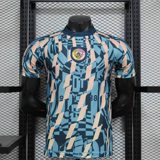 Maglia Manchester City Blue Retro Style Special Edition Shirt 24-25