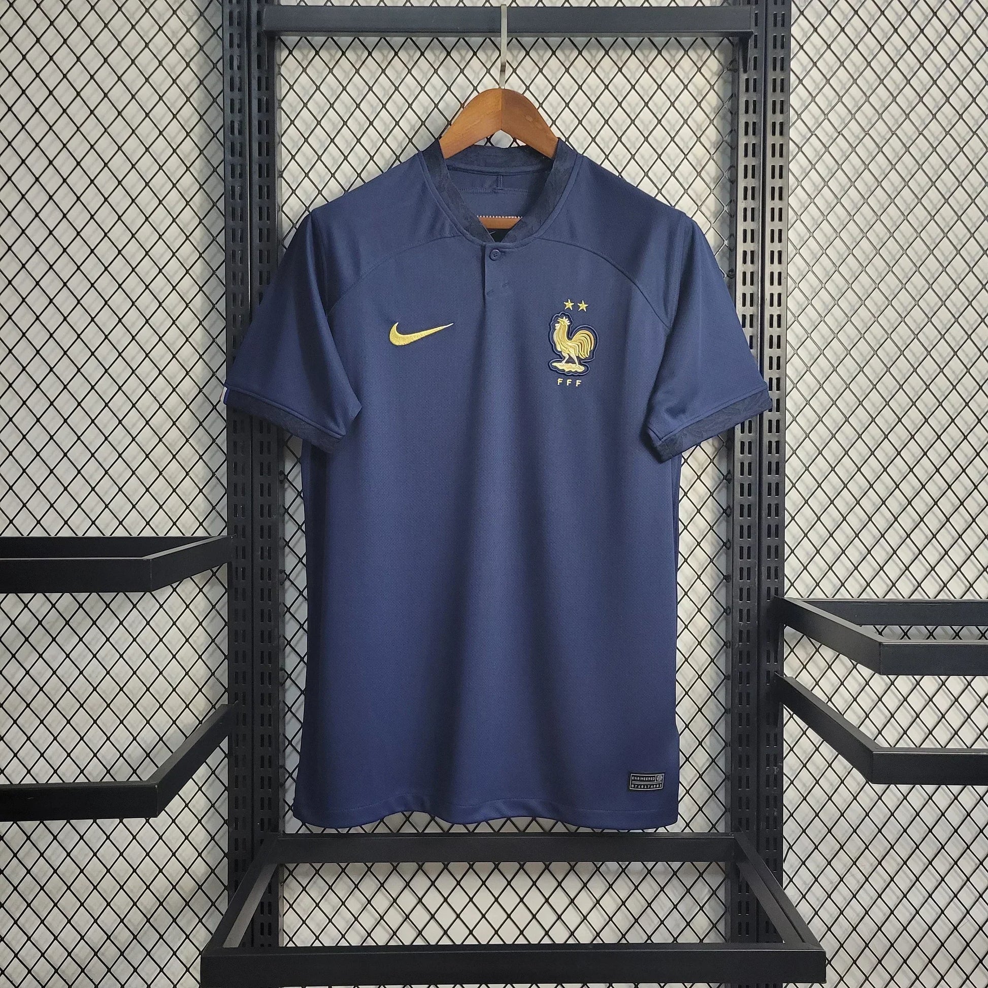 Maglia Nazionale Francese maglia Home 2022/23 Coppa del Mondo