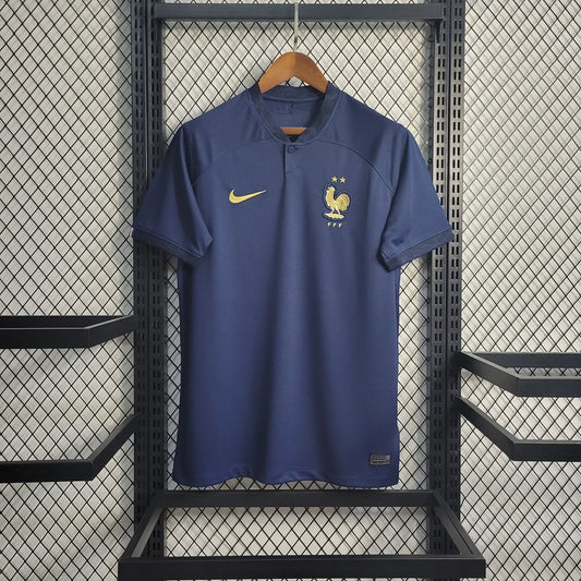 Maglia Nazionale Francese maglia Home 2022/23 Coppa del Mondo