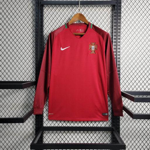 Maglia Portogallo 2016 maniche lunghe retro