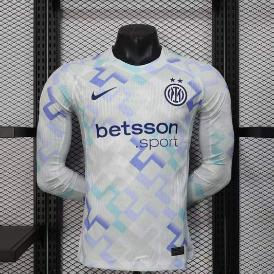 Maglia Inter Milan away maniche lunghe 2025-26