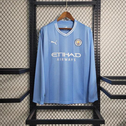 Maglia Manchester City 2023 2024 maniche lunghe