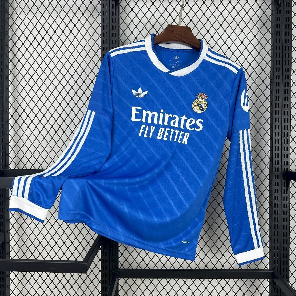 Maglia Real Madrid maniche lunghe 2025-26