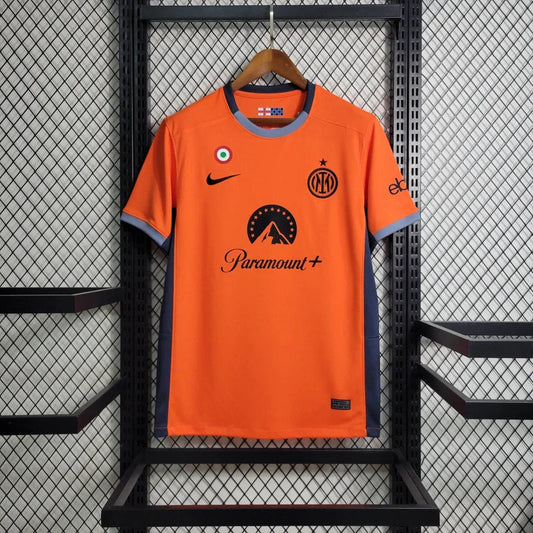 Maglia Inter Milan  Foot Third Orange 2023 2024