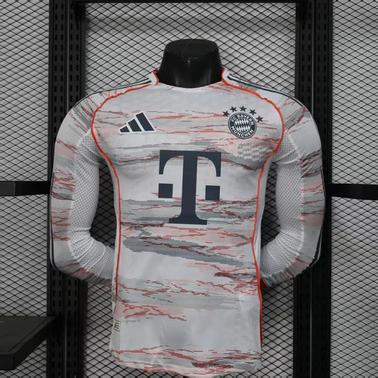 Maglia Bayern Munich away maniche lunghe 2025-26