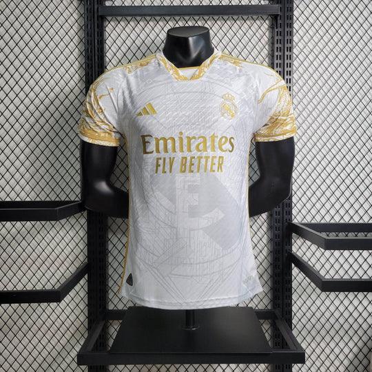 Maglia Real Madrid stagione 2023-2024 edizione limitée doré