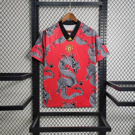 Maglia Foot Manchester United Retro 2019 2020 Japon Dragon