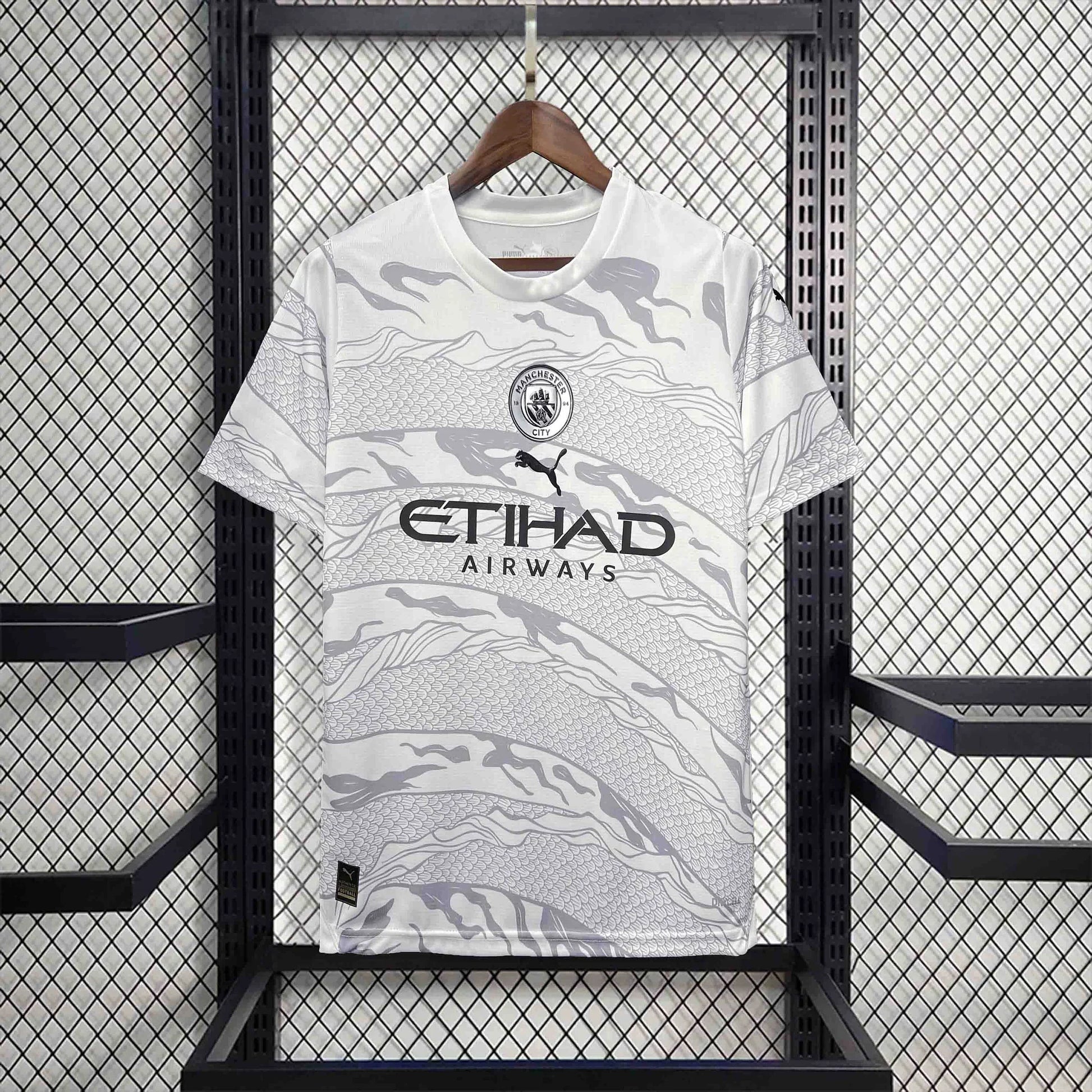 Maglia Manchester City stagione 2023-2024 edizione nouvel an Chinois