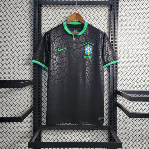 Maglia 22/23 Brésil Leopard Nero