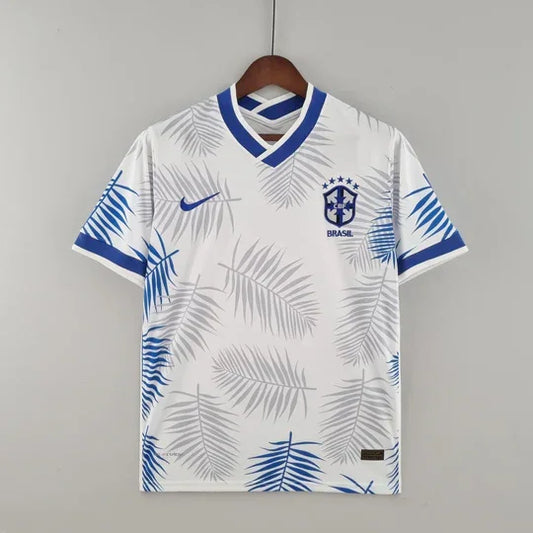 Maglia Brésil stagione 2022 edizione spéciale bianco et blu