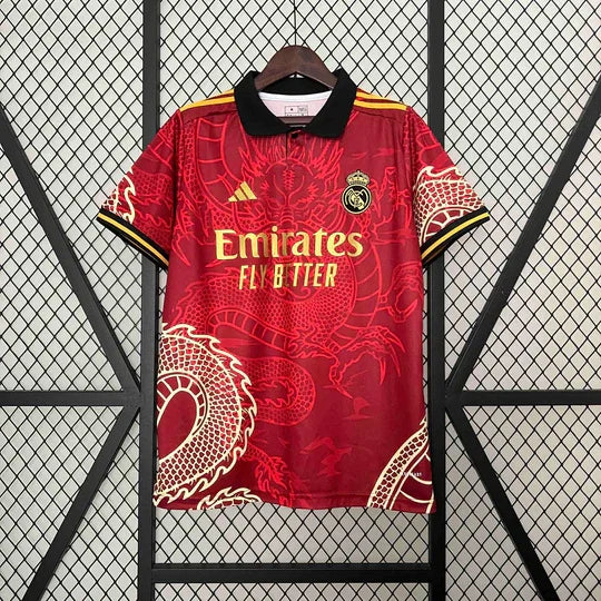 Maglia 2024/25 Real Madrid Concept Dragon Rosso
