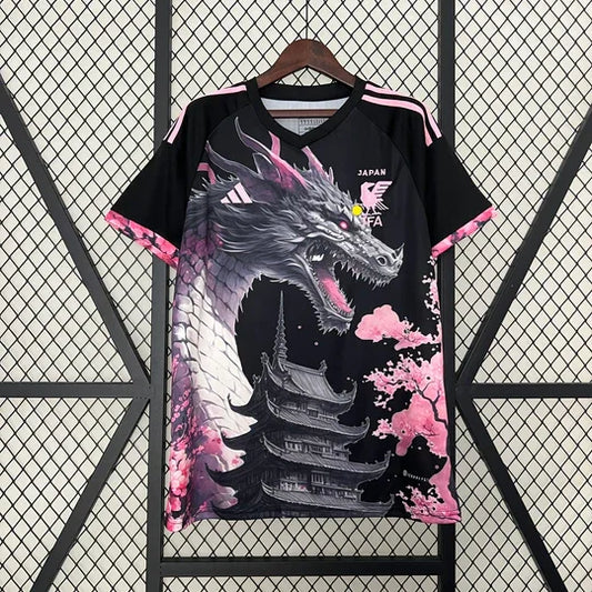 Maglia Japon stagione 2023-2024 edizione spéciale dragon nero et rose