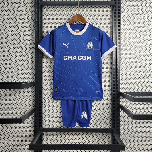 Kit Bambino Olympique de Marsiglia Away 2023 2024