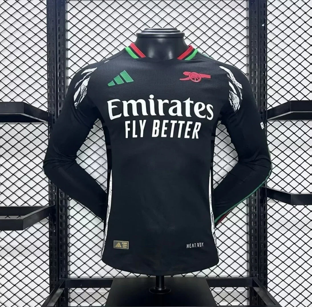 Maglia Arsenal away maniche lunghe 2024-25
