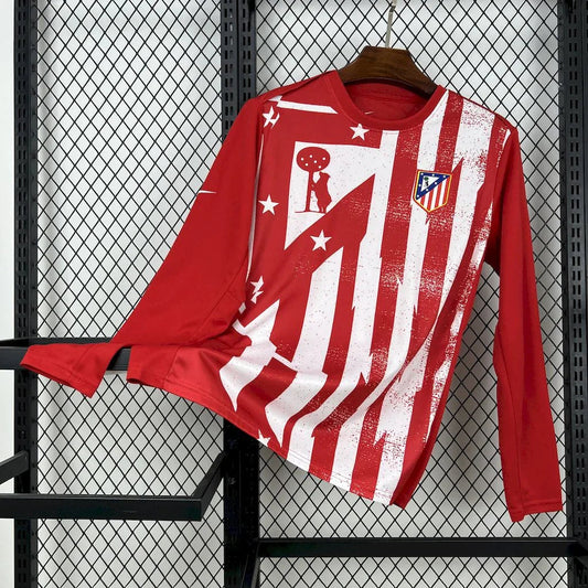 Maglia Atletico Madrid maniche lunghe 2025-26 entrainement