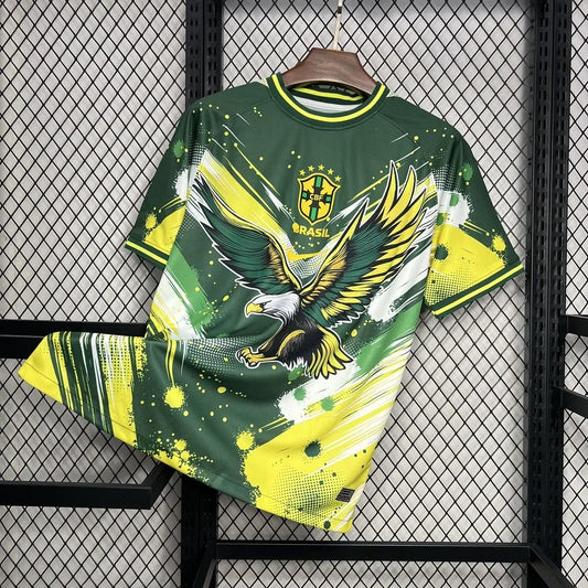 Maglia Brésil Concept Verde Giallo Aigle 2024-25