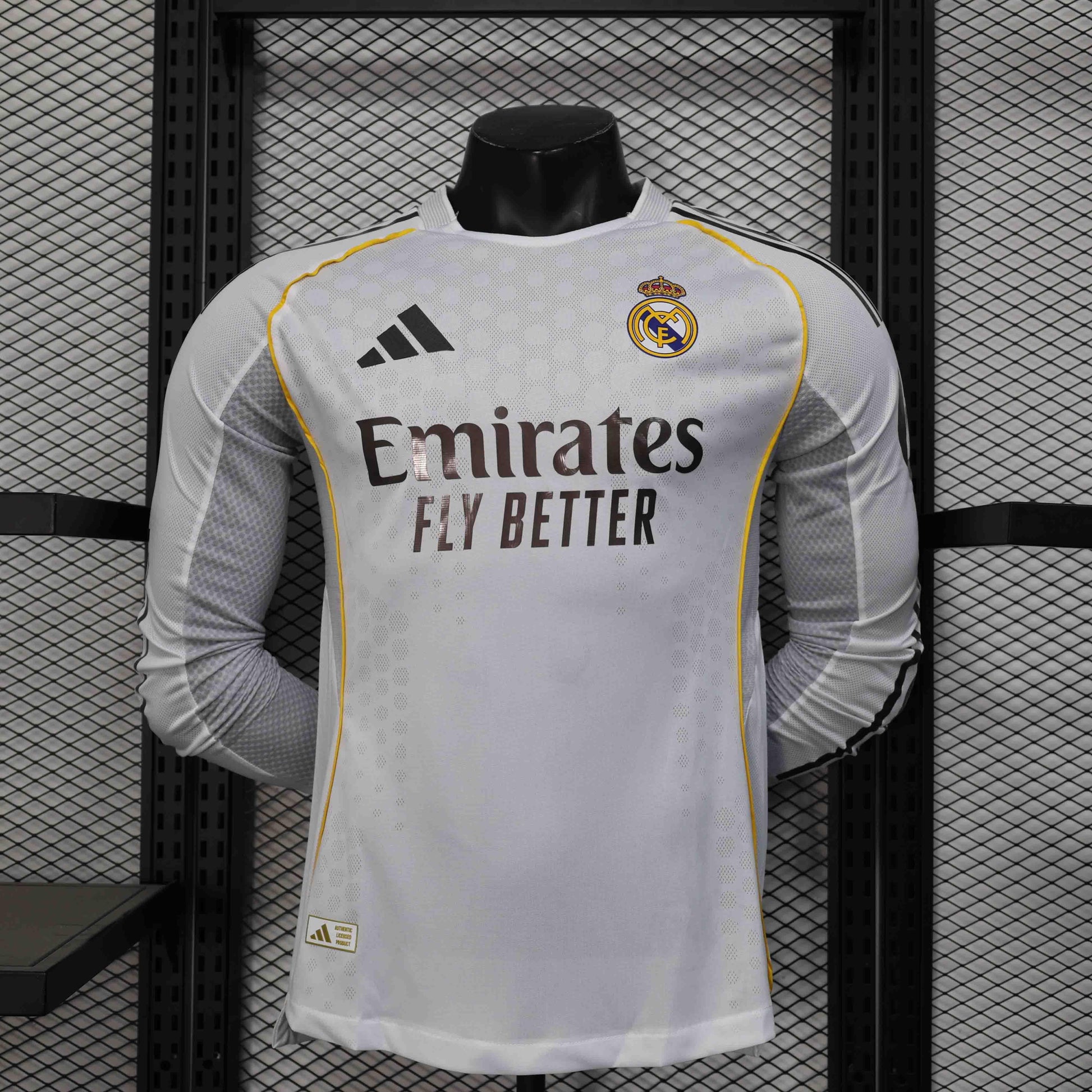Maglia 25-26 Real Madrid Maniche Lunghe