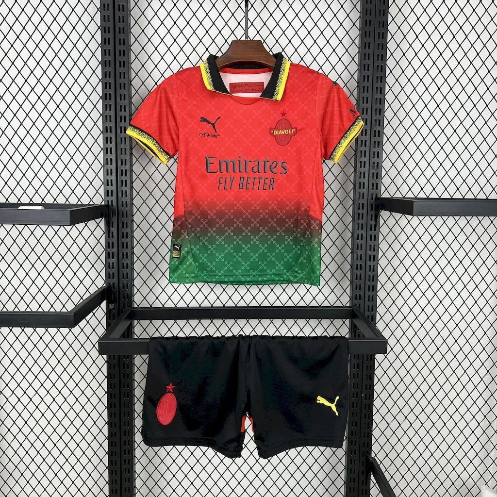 Kit Bambino AC Milan concept 2025-26