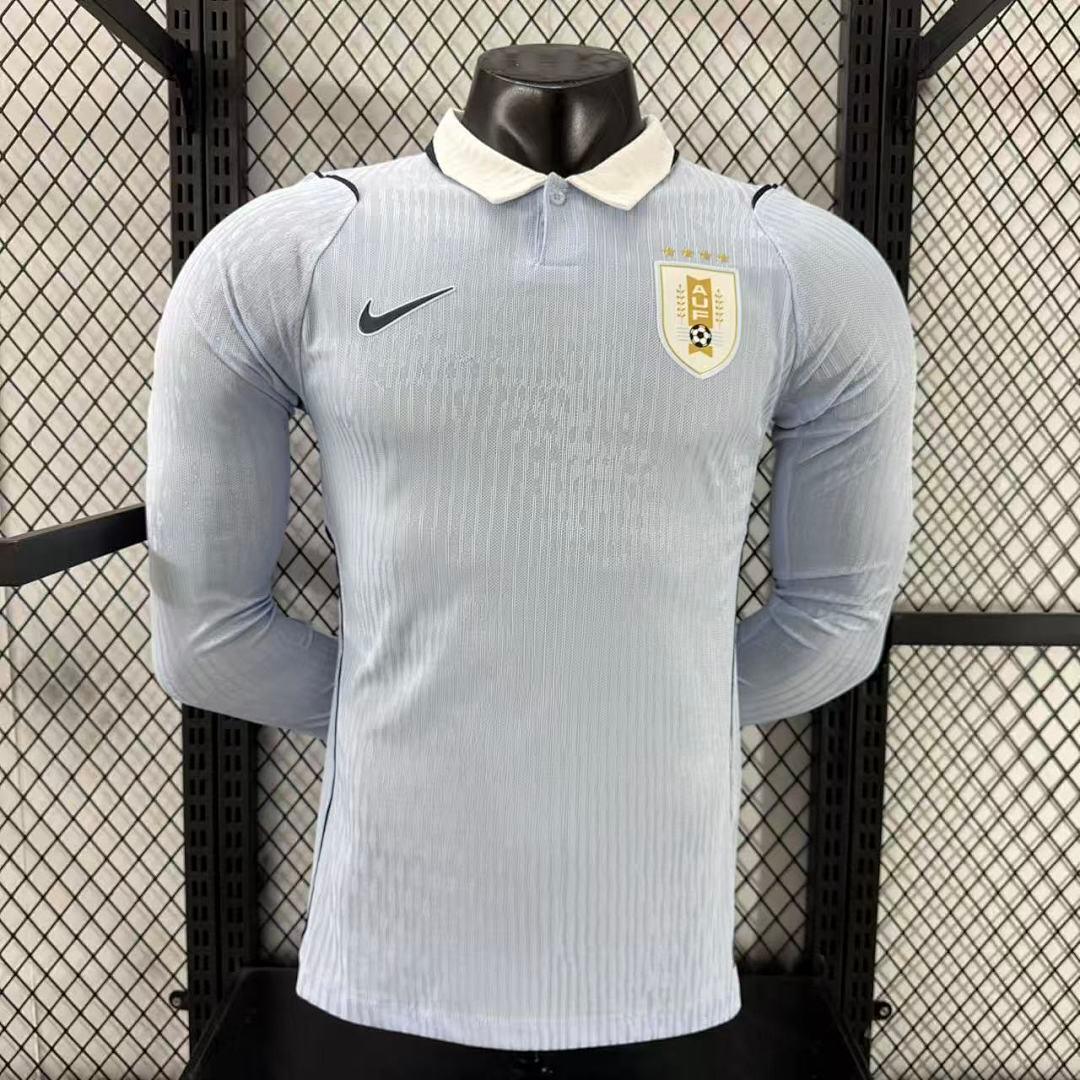 Maglia Urugway maniche lunghe Coppa del Mondo 2026