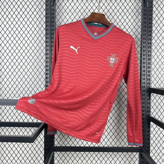 Maglia Portogallo maniche lunghe Coppa del Mondo 2026