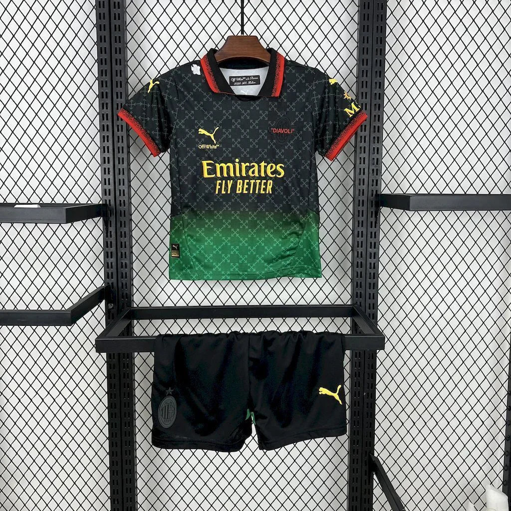 Kit Bambino AC Milan concept 2025-26