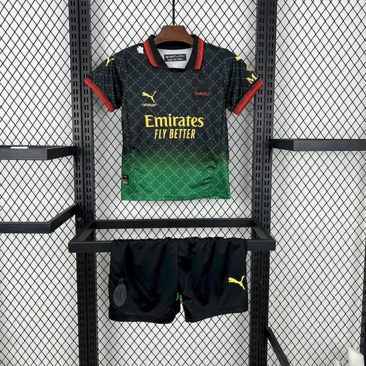 Kit Bambino AC Milan concept 2025-26