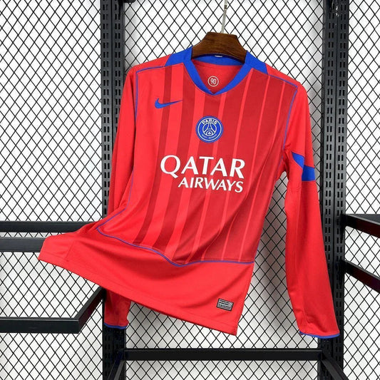 Maglia Maniche Lunghes PSG rosso
